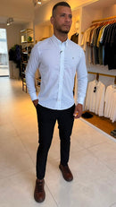 Social Xadrez Tommy Hilfiger Manga longa