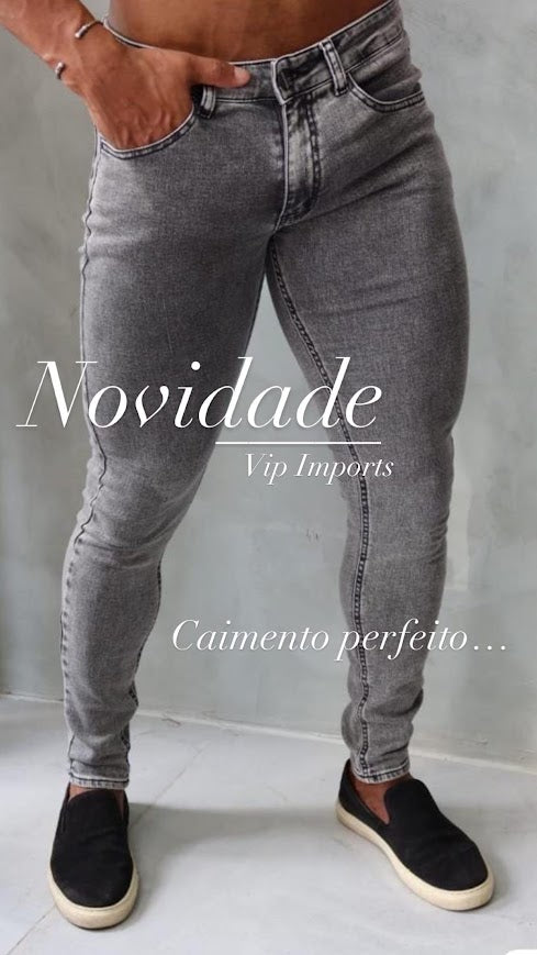 Calça Zip Off Jeans