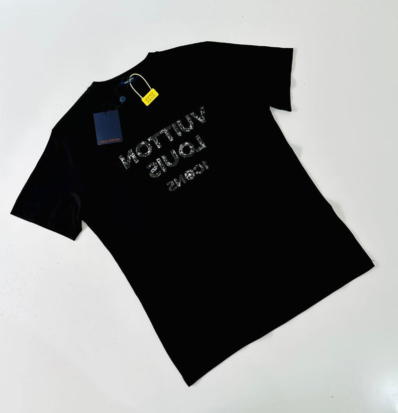 T-Shirt Premium Louis Vuitton Letter Mix