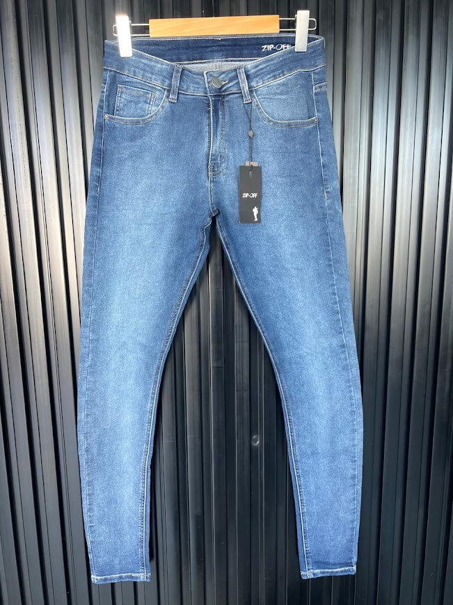 Calça Zip Off Jeans