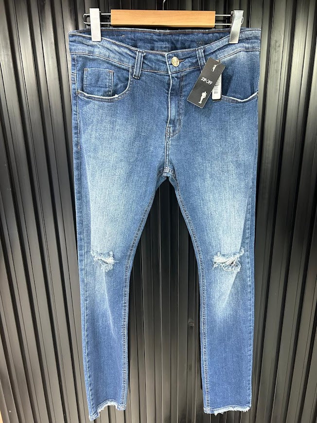 Calça Zip Off Jeans