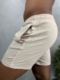 Short de Linho Hugo Boss