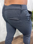 Calça Zip Off Listrada