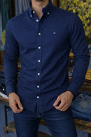 Kit 3 Camisas Social Tommy Hilfiger Manga Longa