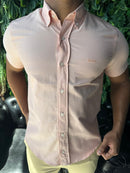 Social Hugo Boss Manga Curta