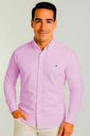 Social Manga Longa Tommy Hilfiger