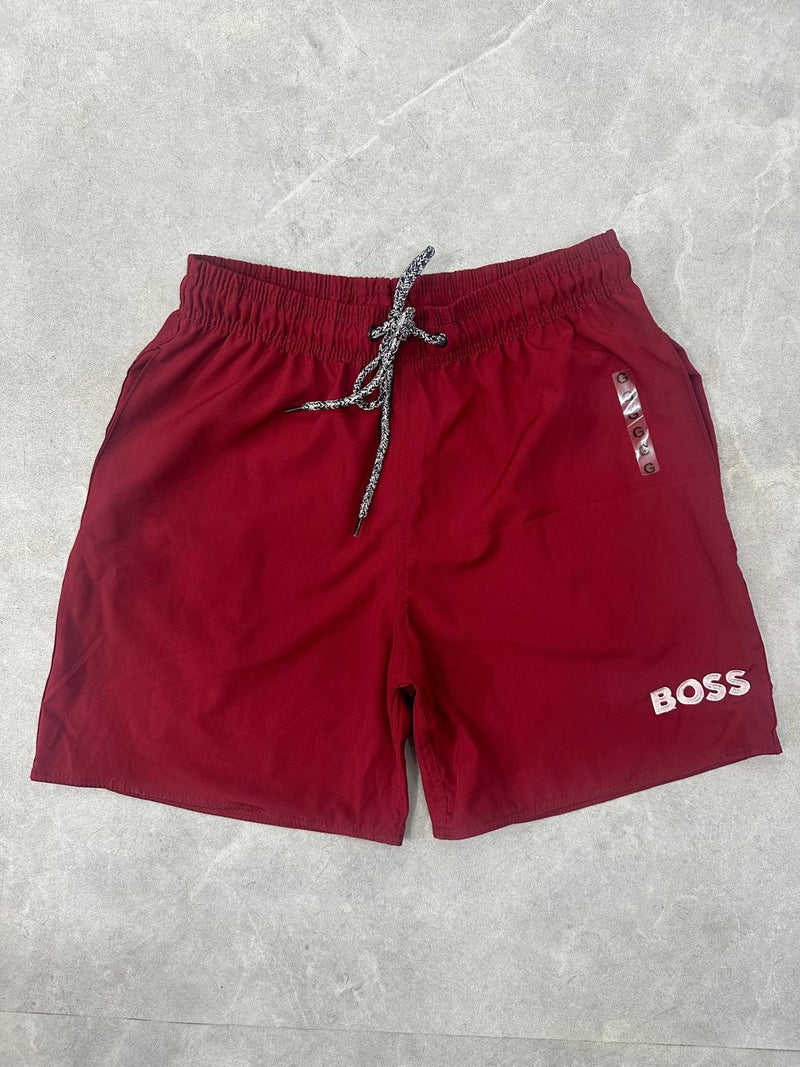 Short Tactel Hugo Boss Tag Black