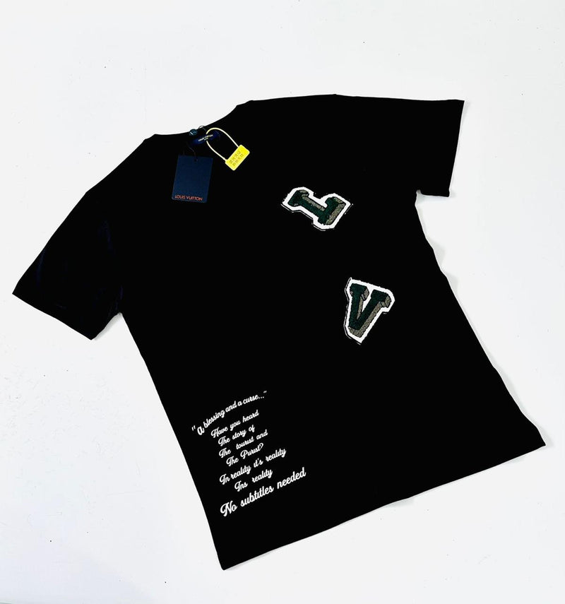 T-Shirt Premium Louis Vuitton LV Velvet