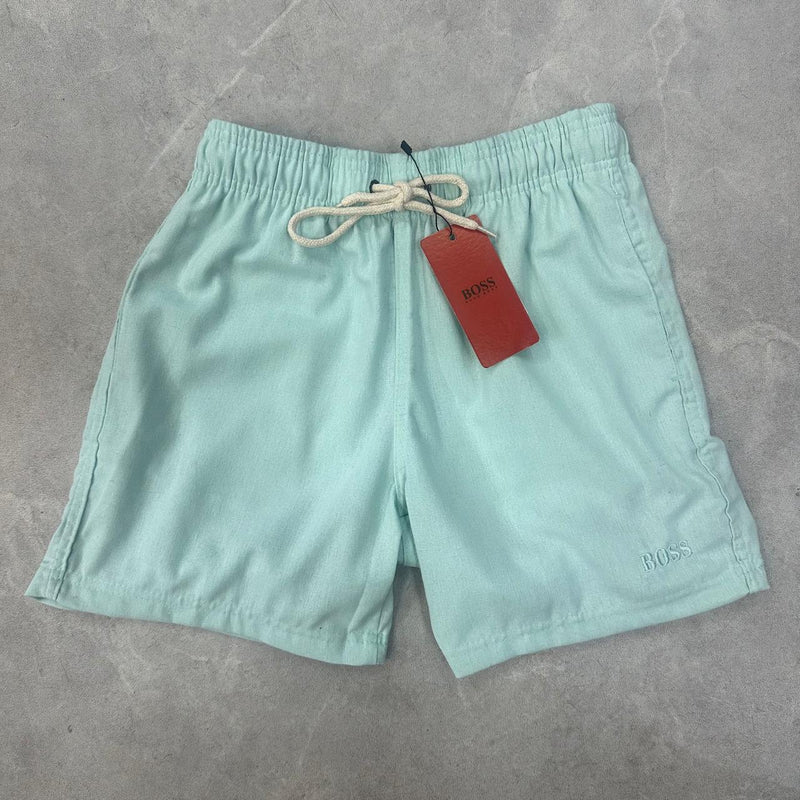 Short de Linho Hugo Boss