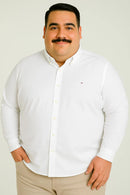 Social Tommy Hilfiger Plus Size Manga Longa