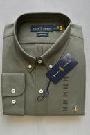 Social Ralph Lauren Plus Size Manga Longa