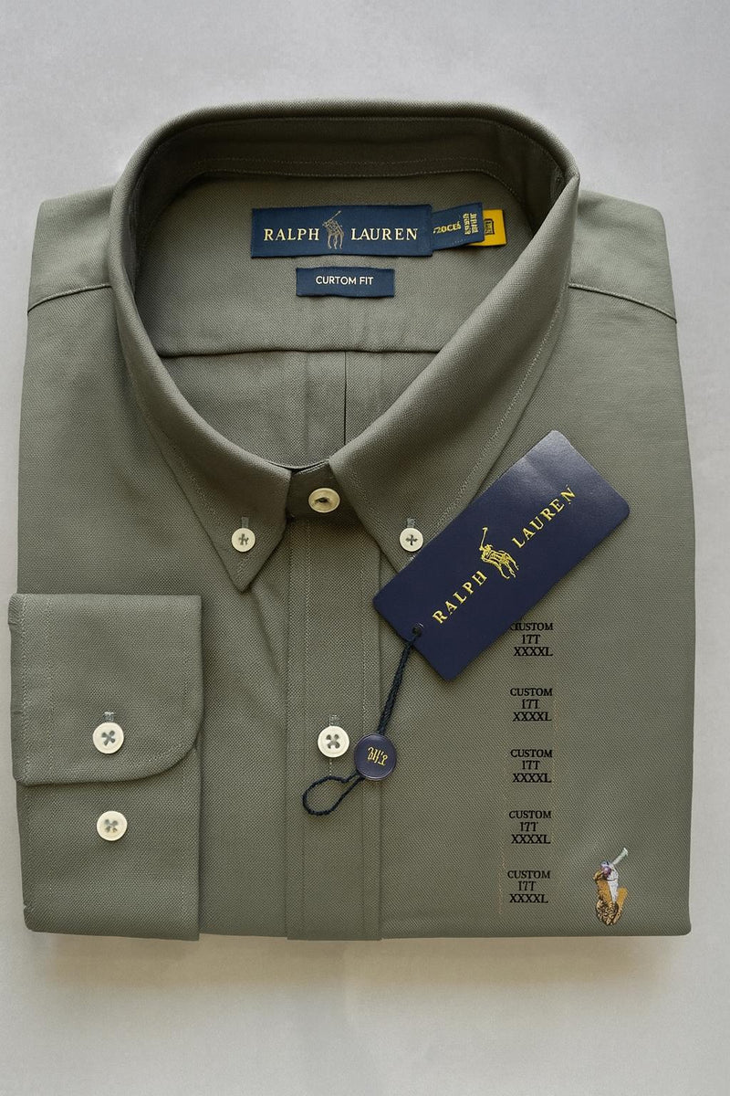 Social Ralph Lauren Plus Size Manga Longa