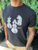 T-shirt Premium Boss Xadrez