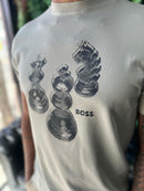T-shirt Premium Boss Xadrez