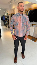 Social Xadrez Tommy Hilfiger Manga longa