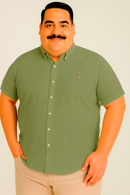 Social Ralph Lauren Plus Size Manga Curta